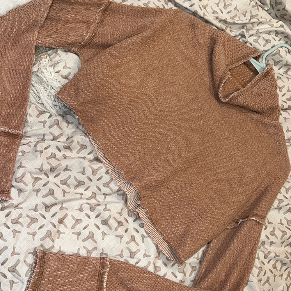 Once worn once urban outfitters cropped cowl neck sweater
